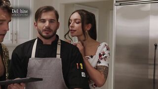 Delphine - April Olsen Leaves Enough Ass For All Of Her Cooks - LAA0072 - EP1