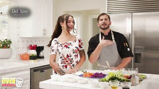 Delphine - April Olsen Leaves Enough Ass For All Of Her Cooks - LAA0072 - EP1