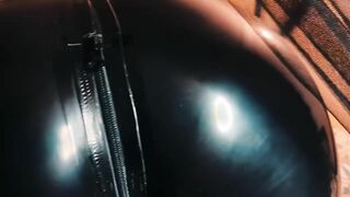 Latex Ebony Latinx Booty