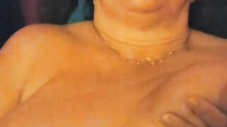 BBW Twinkiemilf playing around in the playroom Chubby mature milf