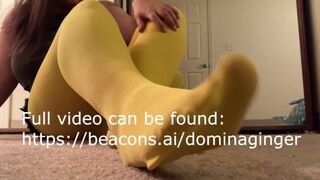 ASMR Foot Fetish In Panty Hose Teaser Trailer