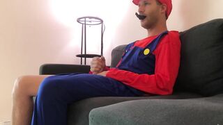 Mario Shows Huge Cock