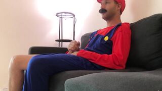 Mario Shows Huge Cock