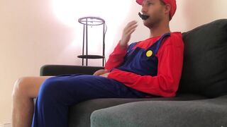 Mario Shows Huge Cock