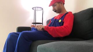 Mario Shows Huge Cock