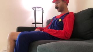 Mario Shows Huge Cock