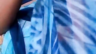 Tamil wife Swetha Saree change