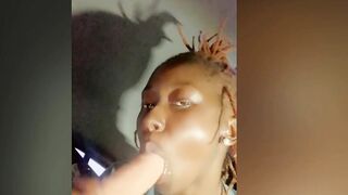 Creamy Ebony Slut Masterbating  ????