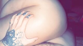 Period sex with big booty Latina new parents try some positions bouncing boobs and sucking cock