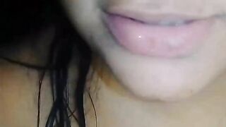 Video call with my boyfriend ends with a rich masturbation with my dildo and a happy ending