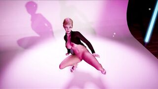 Photo Shoot - Sexy Blond - 3D Animation - VAM