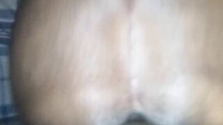 Strings Of Cum Dripping From Wife Pussy