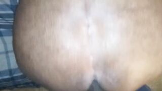 Strings Of Cum Dripping From Wife Pussy