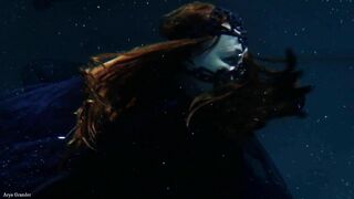 underwater moments: gothic mood mermaid..