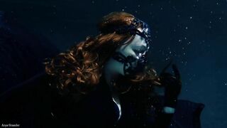 underwater moments: gothic mood mermaid..