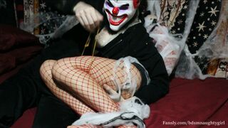 Happy Halloween! - Suffer the pain bitch ( BdsmNaughtyGirl )