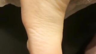 Fucked the foot of the wife of a dude from the social network.  It was hot