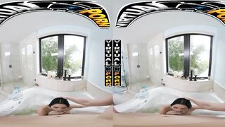 VIRTUAL PORN - Bathing With Teen Kiana Kumani In VR