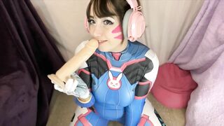 ???? D.VA FACEFUCK ???? FAIRYFROGQUEEN ????