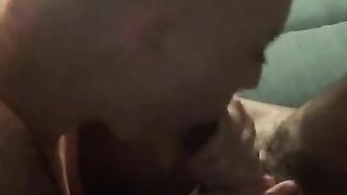 Amber rose deep throating my dick