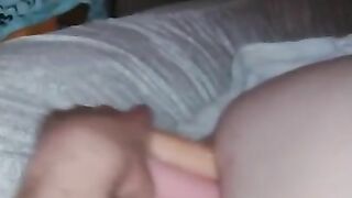 Fucking my wife with two toys while she sucks me off