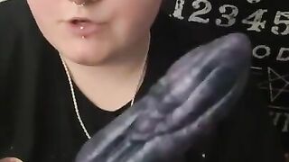 BBW Unboxing New BadDragon Dildo SFW