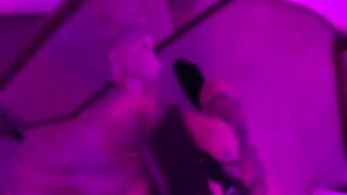 PussyJett sucks dildo on mirror horny after clubbing Funny pov PoleDance. Asian Part 3