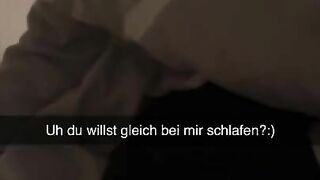 German Classmates fuck on Snapchat