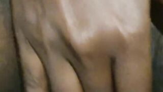 Indian sexy mom rub her hairy pussy hard fingering until cum juice with moan big boobs with big nipple