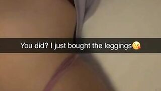 Gym Girl wants to fuck Guy Snapchat