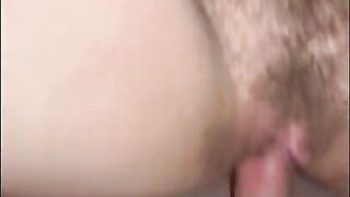 Close up POV of doggy.. he makes me queef before he cums inside me