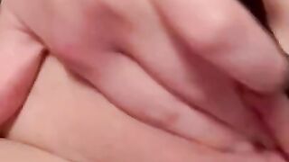 Chubby girl masturbate while parents in next room