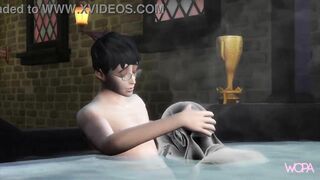 [TRAILER] Harry Potter and Moaning Myrtle having sex in the very hot