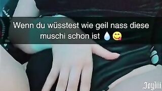 Süßes Häschen ist allein zuhause und wieder auf snap online (@real.Joyliii)