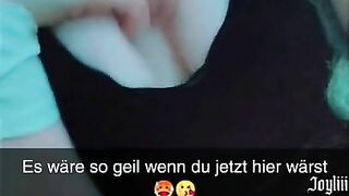 Süßes Häschen ist allein zuhause und wieder auf snap online (@real.Joyliii)