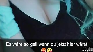 Süßes Häschen ist allein zuhause und wieder auf snap online (@real.Joyliii)