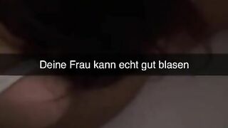 Girlfriend cheats on me after club Snapchat Cuckold German