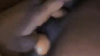 Ebony playing with my wet pussy (compilation)