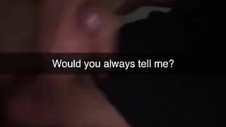 I cheat on my boyfriend during vacation Snapchat Cuckold