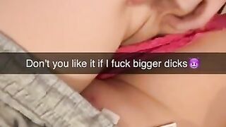 I cheat on my boyfriend during vacation Snapchat Cuckold