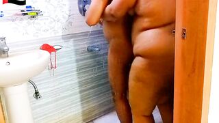 Indian Desi hot aunty fucked in the bathroom while showering, aunty fucked & Make me transgender (Clear Hindi Audio) Fuck & Fun