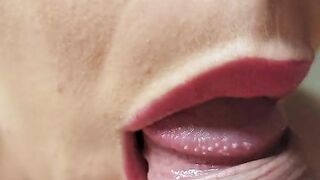 Sucking off Boyfriend's Hard Throbbing Cock - He can barely handle my strong mouth!