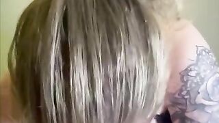 Blonde nympho gets anal fuck and facial