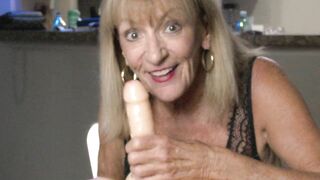 72-Year-Old Granny POV - Giving a Blowjob