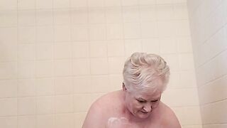 Sexy GILF Taking a Shower