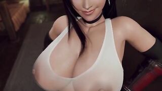 POV sex with Tifa Lockhart | Final Fantasy | Hentai