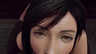 POV sex with Tifa Lockhart | Final Fantasy | Hentai