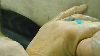 Trying to Get Another Load Of Cum Out of His Cock - Handjob - No Cumshot...