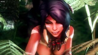 Nidalee: Queen of the jungle queen in heat