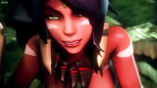 Nidalee: Queen of the jungle queen in heat